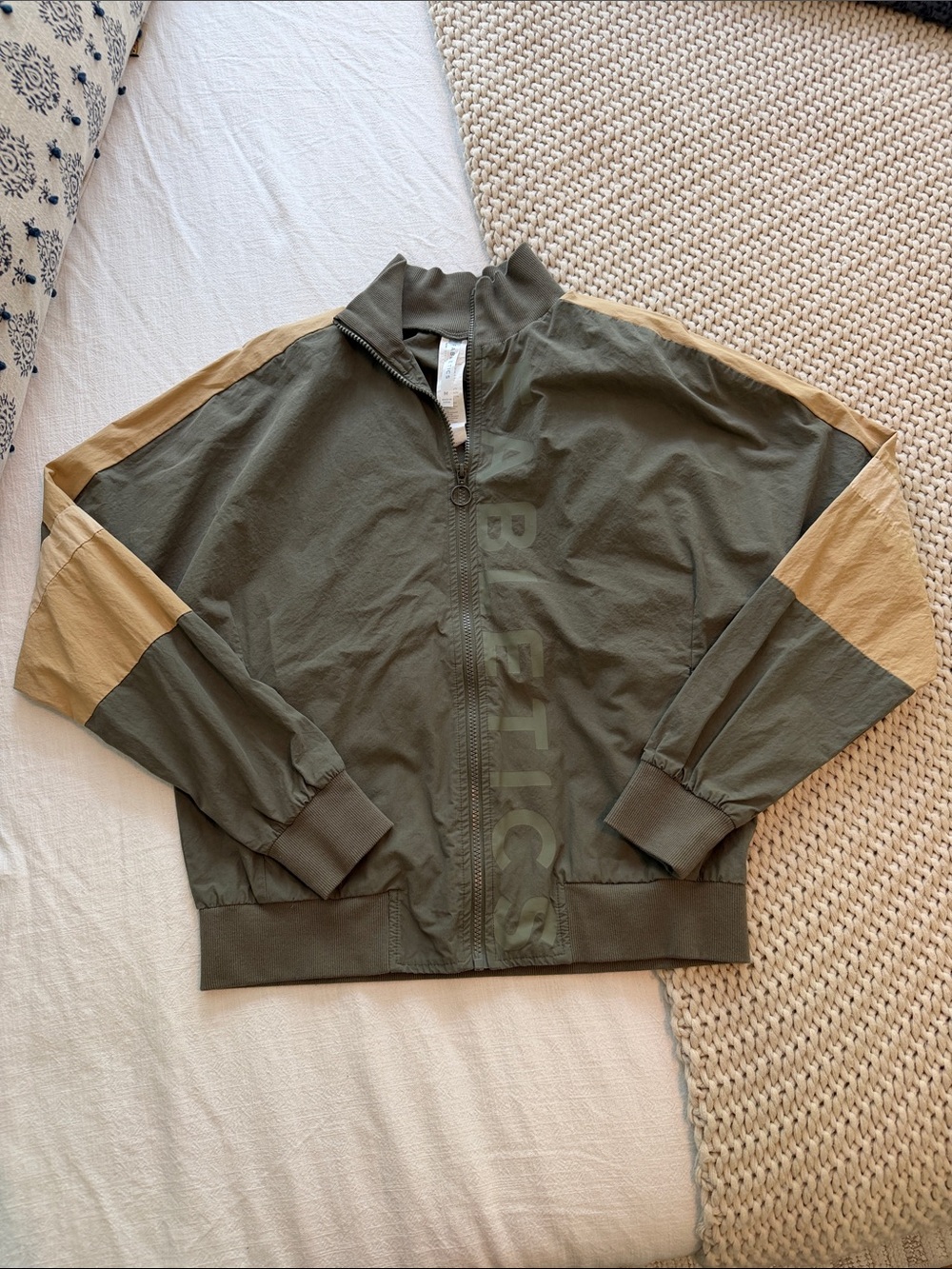 Fabletics Vintage Style Bomber Wind Breaker